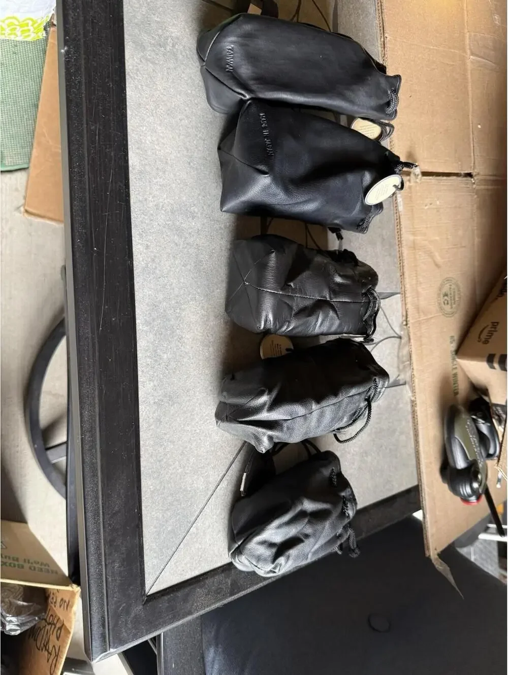Lot Of 5 Camera Lens Pouches Lot Of 5